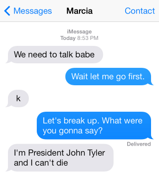 Illustration for article titled 5 Outrageously Awkward Text Message Breakups